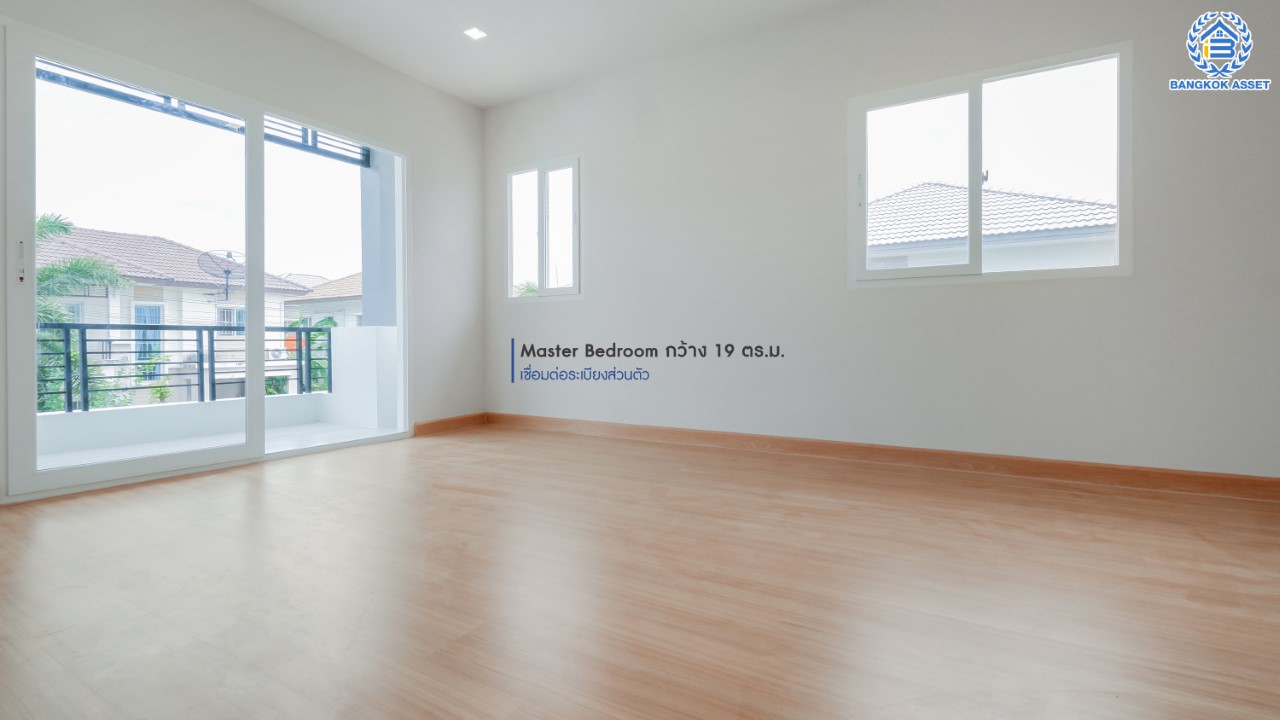 บ้านมือสองตกแต่งใหม่ ม.พฤกษาวิลเลจ10 พระราม5-บางใหญ่ เนื้อที่ 51 ตร.ว. ตอบโจทย์ทุกการอยู่อาศัย ฟังก์ชัน 3 ห้องนอน 2 ห้องน้ำ 2 ที่จอดรถ บรรยากาศเป็นส่วนตัว บนทำเลศักยภาพ เชื่อมต่อถนนกาญจนาภิเษก ใกล้เซ็นทรัลเวสต์เกต ทางด่วน และรถไฟฟ้า "สถานีตลาดบางใหญ่"